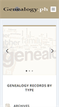 Mobile Screenshot of genealogy.ph