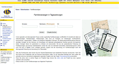 Desktop Screenshot of familienanzeigen.genealogy.net