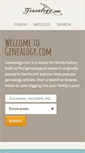 Mobile Screenshot of genealogy.com