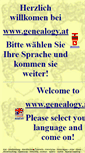 Mobile Screenshot of genealogy.at