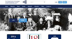 Desktop Screenshot of genealogy.org.nz