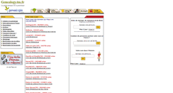 Desktop Screenshot of genealogy.fr
